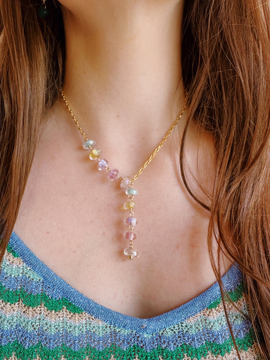 Donut Lariat - Pastel Mix