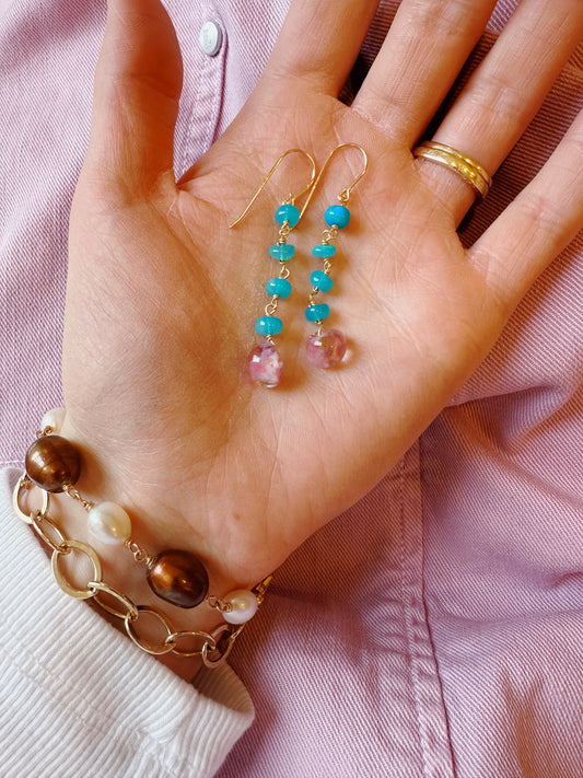 Glass and Opal Drops