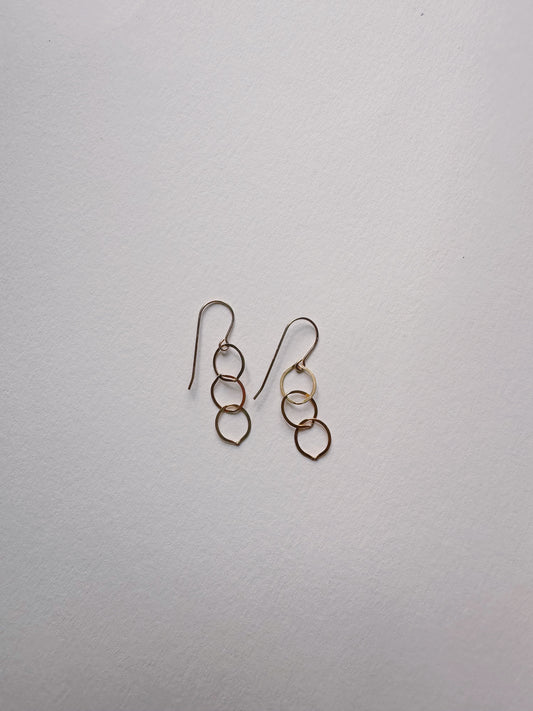 Mini Simple Gold Dangles