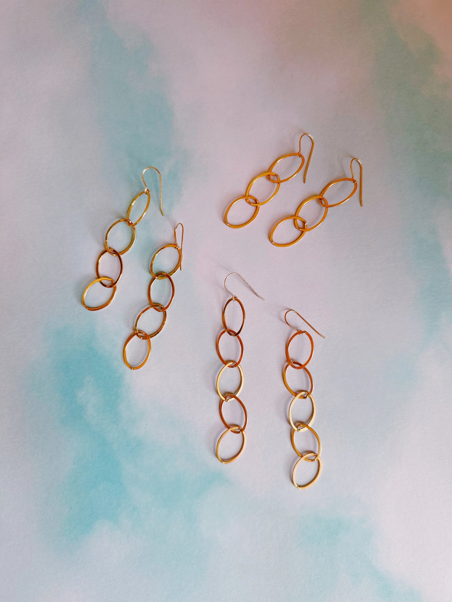 Chunky Gold Dangles